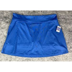 Reel Legends Womens Large Daphne Blue Moisture‎ Wick Tennis Pickleball Skort NWT